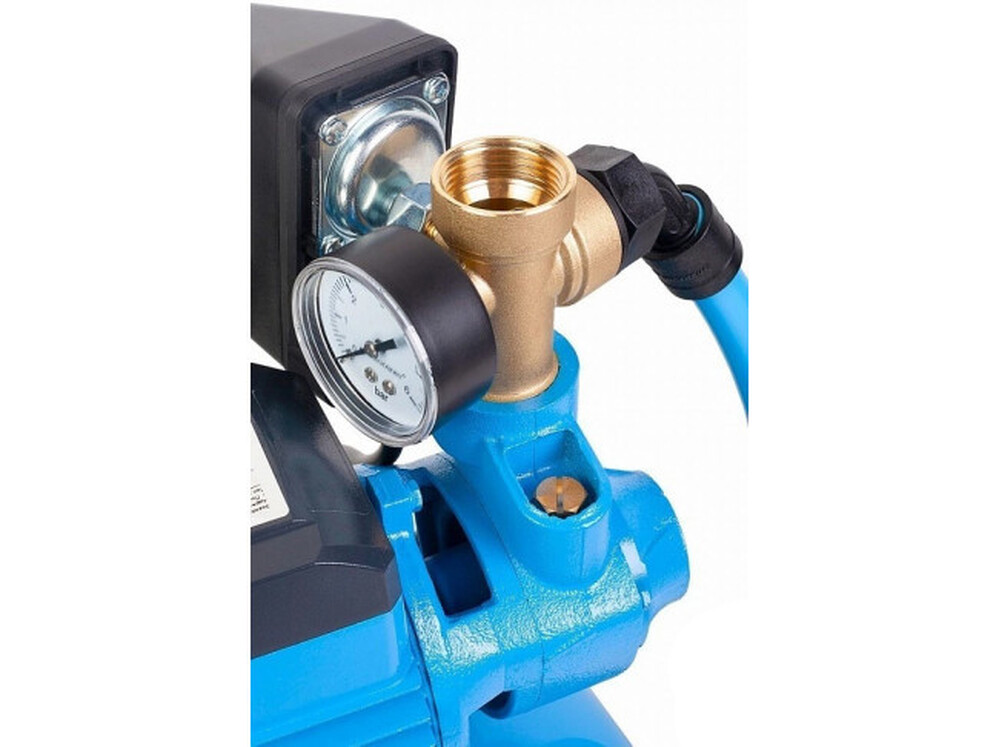 Насосная станция ДЖИЛЕКС ВИХРЕВИК 40/40 Ч-14 (500 Вт, 40 л/мин, глубина всасывания 8 м, выс. подъема 40 м, чуг корп.) "ХИТ" 4018