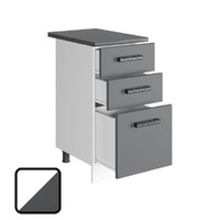 Стол разделочный КАМИЛА-2, 3 ящика Н400-3Я (810х400х450) Столешница Мрамор итальянский