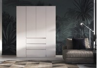 Шкаф Мальм-1,6 1600*2100*500 (Белый) (4 места)