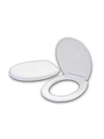 Сиденье Псков "Уклад" (80) к унит.Дебют, Фаворит (Лобня), Pro (Воротынск), Стандарт, Элегант,Ока, Венеция, Орхидея, белое (80)