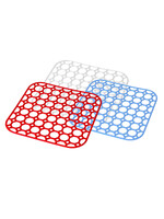 Решетка в раковину цвет микс 26х26х0,4 ("М-пластика") (М 1150)