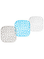 Решетка в раковину квадратная 30х30х0,4см. ("М-пластика") (М 1151)