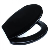 Сидение для унитаза "Комфорт" ЧЕРНОЕ г.Киров (74)