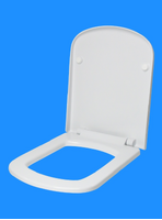 Сидение для унитаза "Домино" БЕЛОЕ Soft Close г.Киров