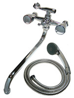 Смеситель Ванна DIABLO (рег.№377092) 1/2 м/к шар. перекл. душа (410-R 21) Глобо