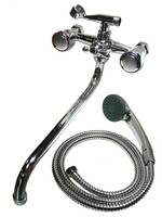 Смеситель Ванна DIABLO (рег.№377092) 1/2 м/к шар. перекл. душа (410-R 01) Луна