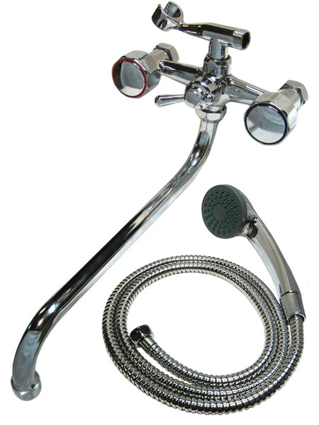 Смеситель Ванна DIABLO (рег.№377092) 1/2 м/к шар. перекл. душа (410-R 09) Эрика 