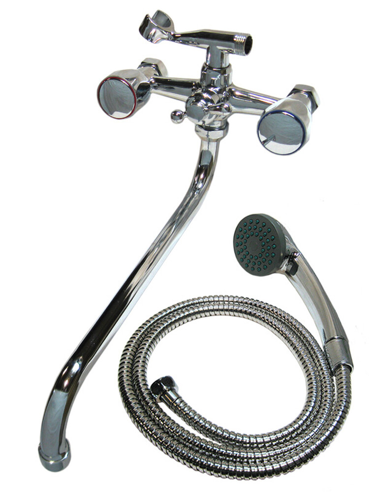 Смеситель Ванна DIABLO (рег.№377092) 1/2 рез шар. перекл. душа (420-R 21) Глобо 