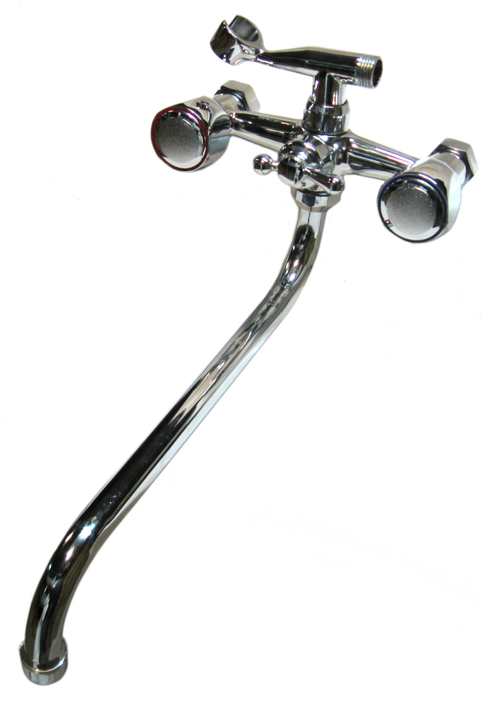 Смеситель Ванна DIABLO (рег.№377092) 1/2 рез шар. перекл. душа (420-R 01) Луна 