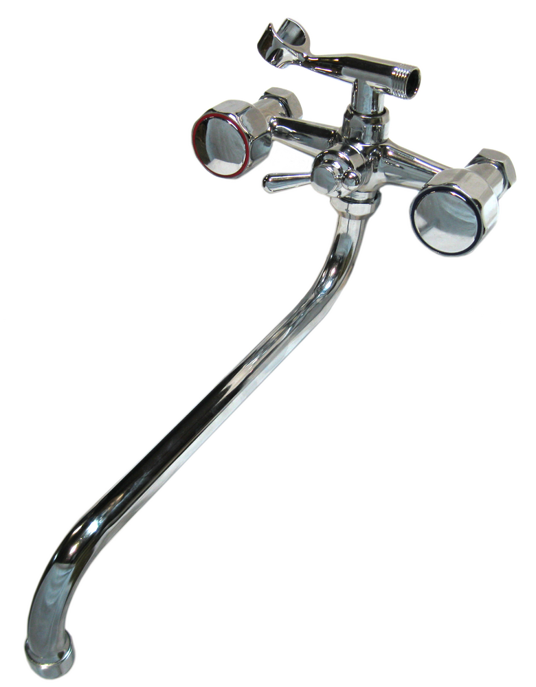 Смеситель Ванна DIABLO (рег.№377092) 1/2 рез шар. перекл. душа (420-R 09) Эрика 