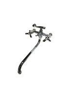 Смеситель Ванна DIABLO (рег.№377092) 1/2 м/к шар. перекл. душа (410-R 49) 3-х лепестк. 