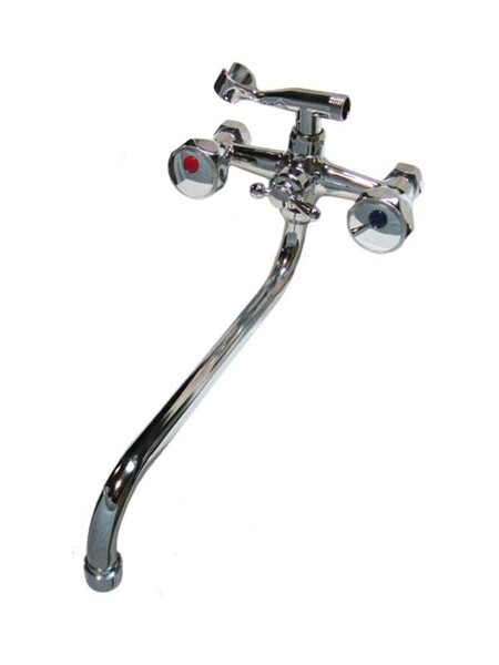 Смеситель Ванна DIABLO (рег.№377092) 1/2 рез шар. перекл. душа (420-R 06) Мария 