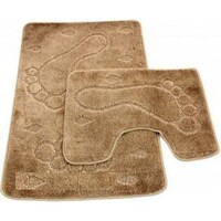 Коврик д/ванны 2 предм. ZALEL 55х85 бежевый Турция