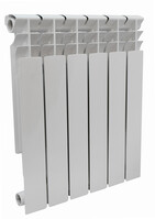 Радиатор алюминиевый СТК (рег.№468190)  500х80  6 секций (149 Вт/1 секц.)