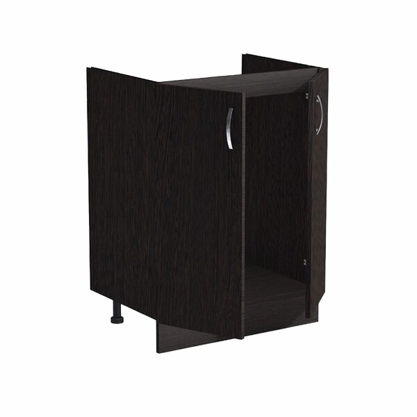 Тумба 80*50 цвет Венге (2 дверцы) SANTREK HOME (ЛДСП)