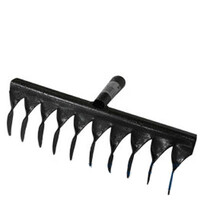 Грабли садово-огородные витые 10 зубые б/ч