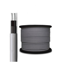 Кабель греющий SRL 16-2 саморегулирующийся на трубу 4м (муфта, вилка)