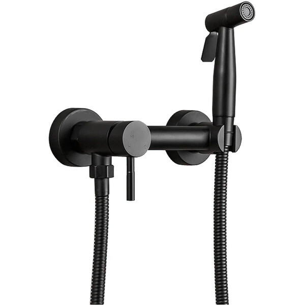 5510-7HB Смеситель Гигиенический душ HAIBA шар. d-35 черный