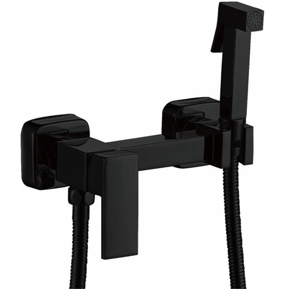 5513-7HB Смеситель Гигиенический душ HAIBA шар. d-35 черный