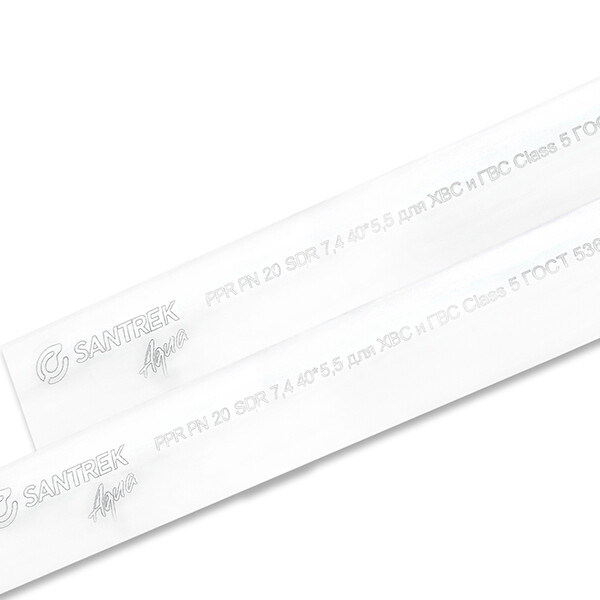 Труба  25 PN 10 (толщ.стенки 2,3 мм) PP-R SANTREK AQUA