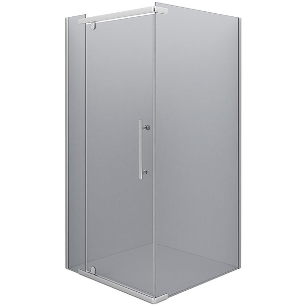 Душевое ограждение ERLIT ER10110H-C4 (100*100*200) стекло тонированное 6 мм. 3к.