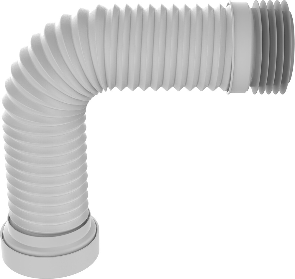 T928-18-MR Удлинитель гибкий для унитаза армированный Aquant 280-560 мм