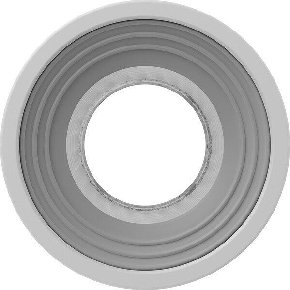 T921-18-MR Удлинитель гибкий для унитаза армированный с фановым выпуском Aquant 110мм, 260-540 мм