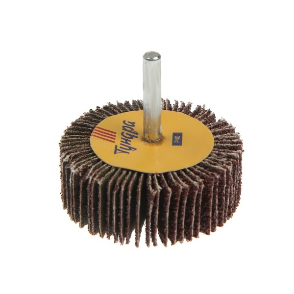 Круг лепестковый радиальный ТУНДРА, 60 х 20 х 6 мм, Р40 1875462