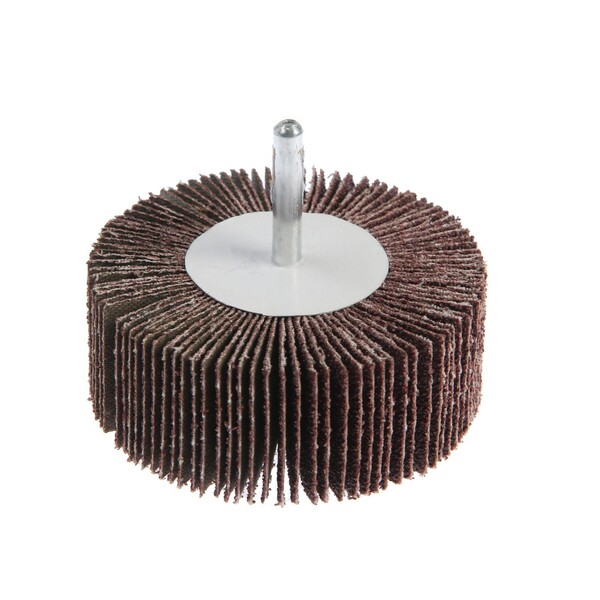 Круг лепестковый радиальный ТУНДРА, 80 х 30 х 6 мм, Р60 1875469