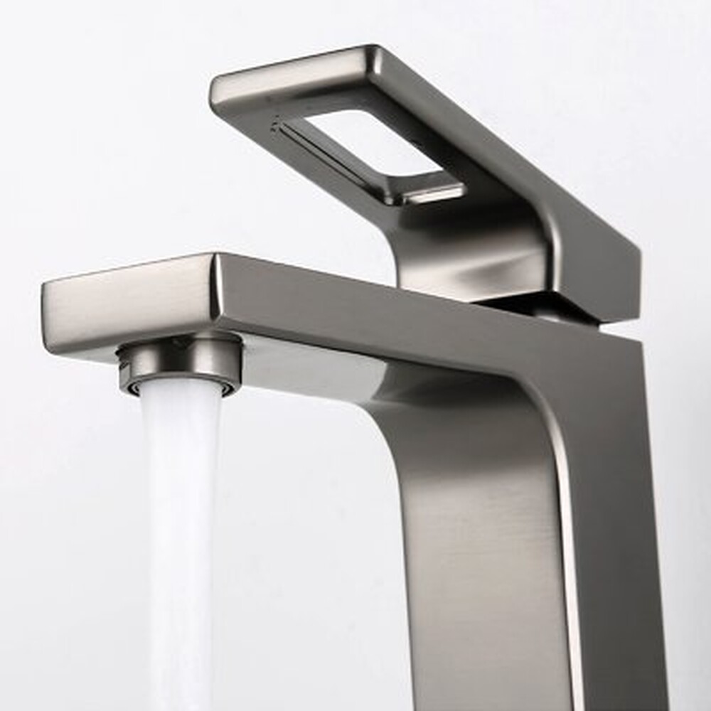 G1017-9 Смеситель Тюльпан GAPPO d-35 (оружейная сталь)