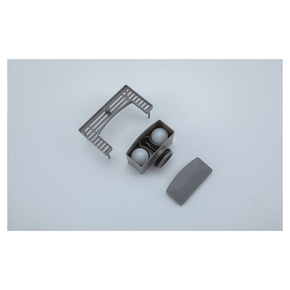 G87007-39 Трап-лоток GAPPO нерж 70*700мм (горизонтальный выпуск,ф40) (оруж сталь)  сухой затвор и гидрозатвор