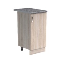 Рабочий стол 40 цвет Дуб сонома столешница Гранит SANTREK HOME (ЛДСП)