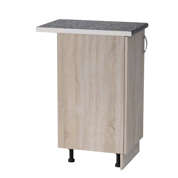 Рабочий стол 50 цвет Дуб сонома столешница Гранит SANTREK HOME (ЛДСП)