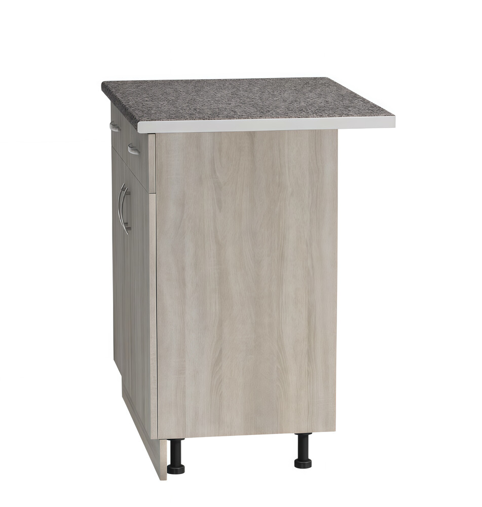 Рабочий стол 80 цвет Дуб сонома (2 ящика) столешница Гранит SANTREK HOME (ЛДСП)