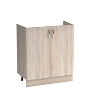 Тумба 60*50 цвет Дуб сонома (2 дверцы) SANTREK HOME (ЛДСП)