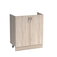 Тумба 60*60 цвет Дуб сонома (2 дверцы) SANTREK HOME (ЛДСП)
