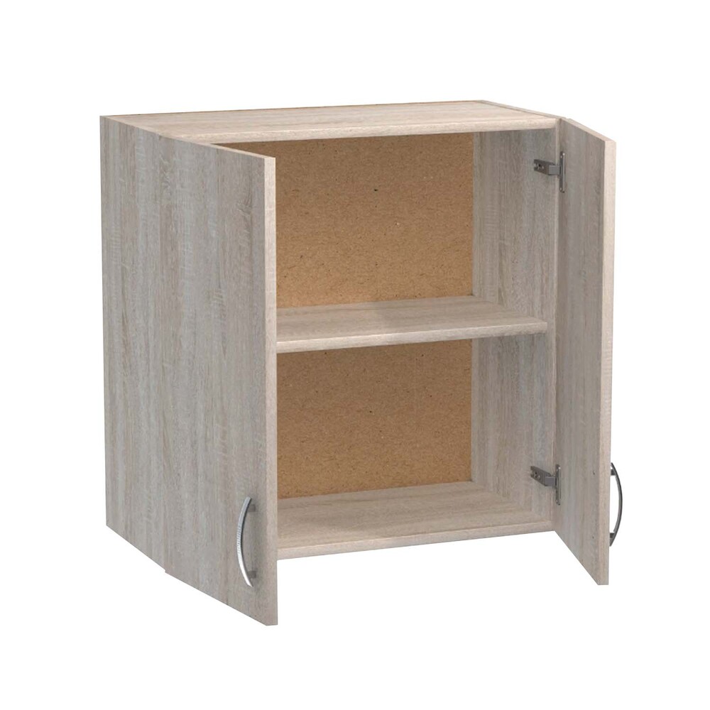 Шкаф для посуды 60 цвет Дуб сонома SANTREK HOME (ЛДСП)