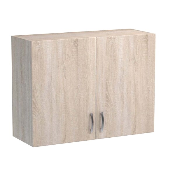 Шкаф для посуды 80 цвет Дуб сонома SANTREK HOME (ЛДСП)