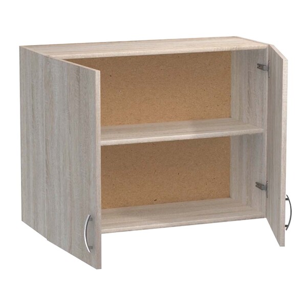 Шкаф для посуды 80 цвет Дуб сонома SANTREK HOME (ЛДСП)