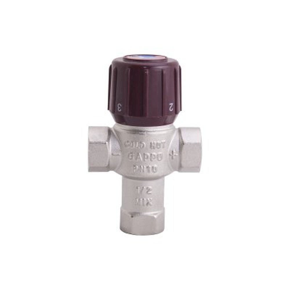 Термосмеситель 3-ход. 3/4" GAPPO (42-60 гр.) G1445.05   для ГВС   СНИЖЕНА ЦЕНА !!! 