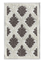 Коврик д/ванны 1 предм. ZALEL хлопковый 60*100 в ассортименте