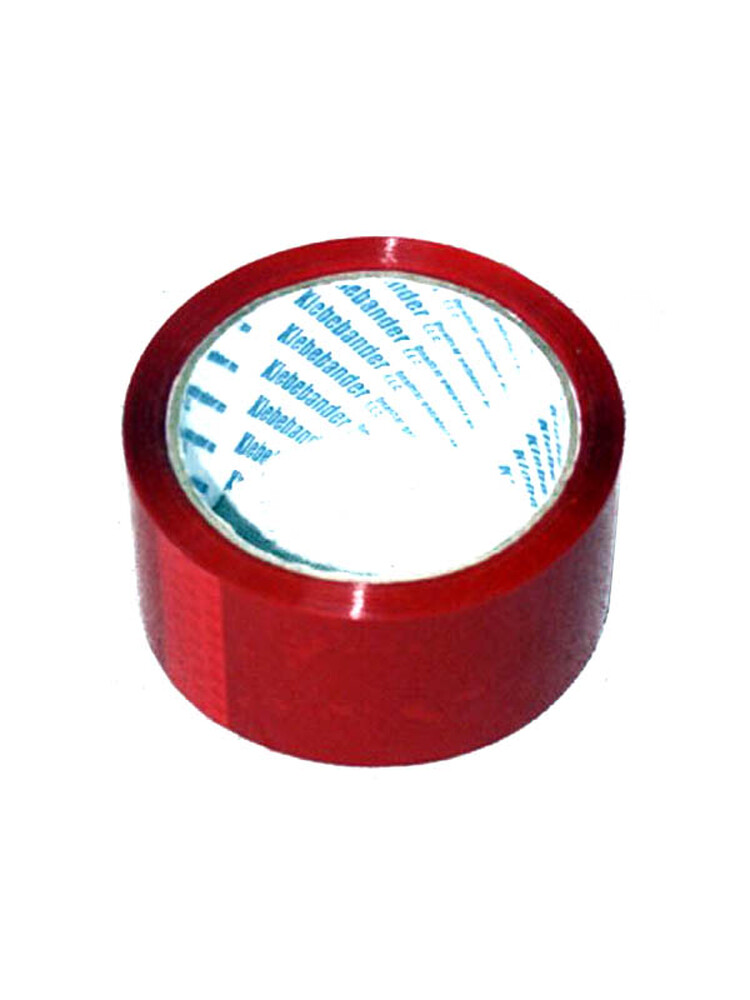 Скотч Klebebander 50*50м 45 мкм КРАСНЫЙ 128/36/6