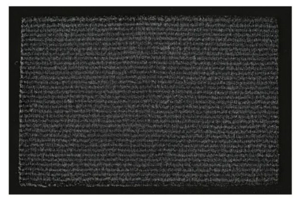 Коврик придверный влаговпитывающий "КОМФОРТ" 40*60 чёрный