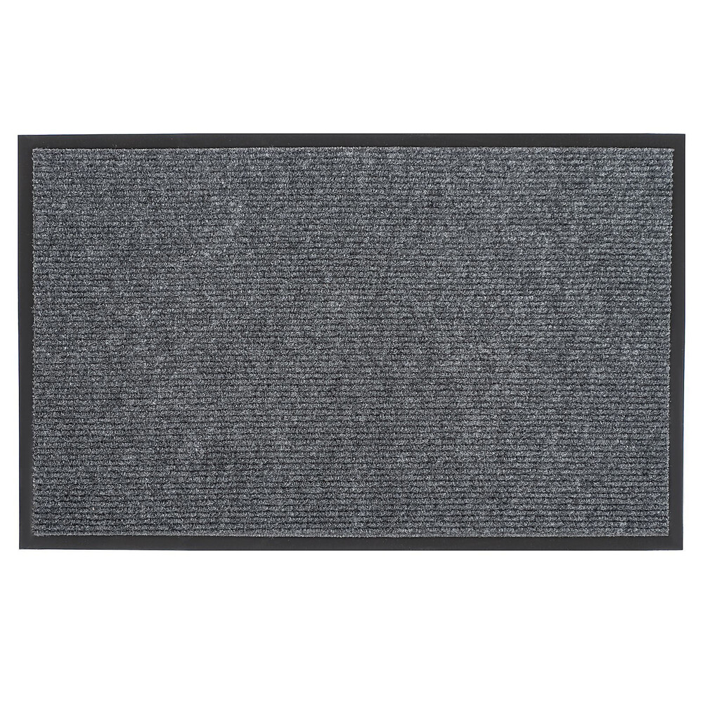 Коврик придверный влаговпитывающий "КОМФОРТ" 50*80 серый