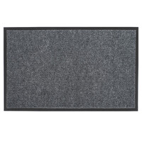 Коврик придверный влаговпитывающий "КОМФОРТ" 50*80 серый