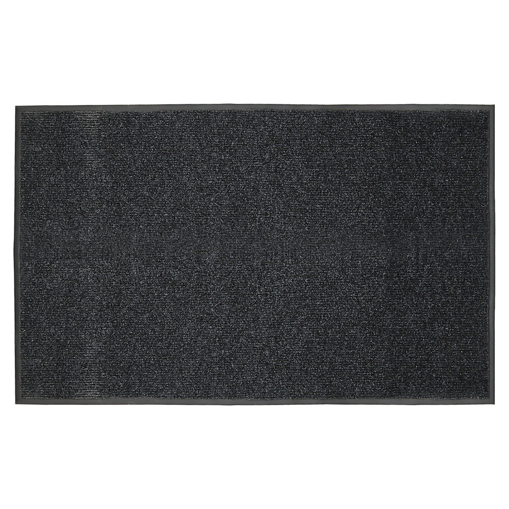 Коврик придверный влаговпитывающий "КОМФОРТ" 90*150 чёрный