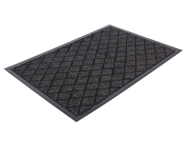 Коврик придверный влаговпитывающий "ГАЛАНТ/КРАФТ" 40*60 серый