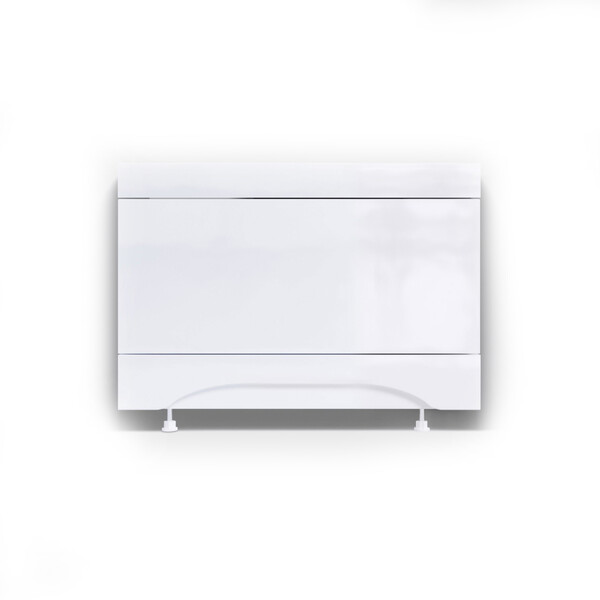 Экран под ванну МДФ торцевой 0,7 Soft (правый) Белый Alavann