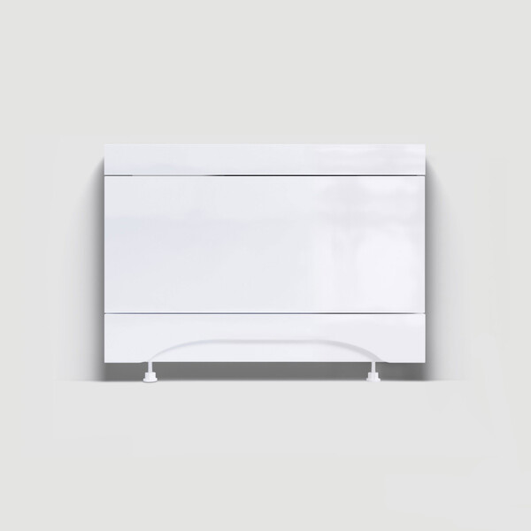 Экран под ванну МДФ торцевой 0,7 Soft (левый) Белый Alavann