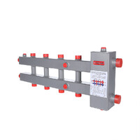 Гидроразделитель с колл., гориз., 5 контуров, до 70 кВт VTc.100.SH.070605